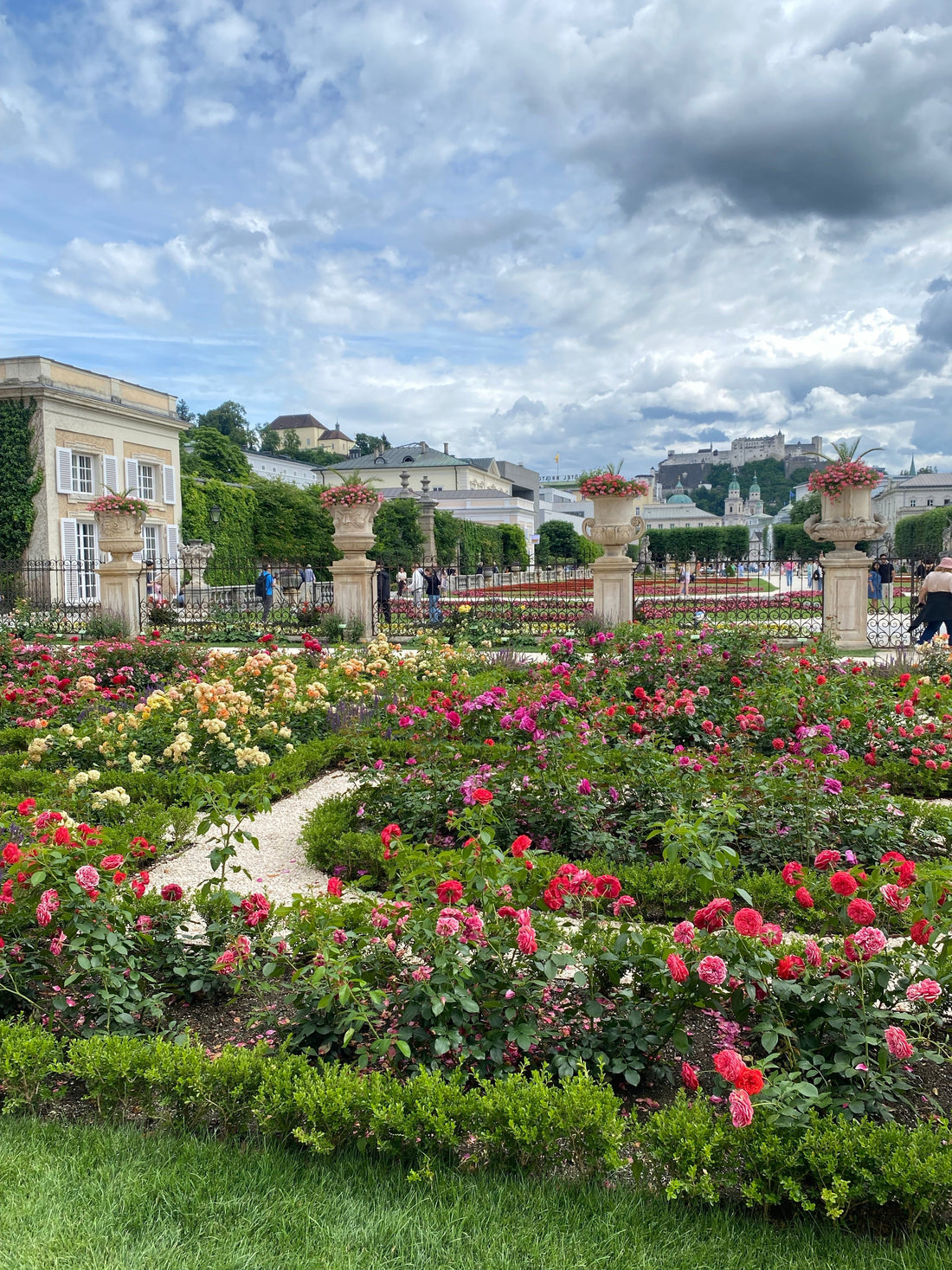 Rosengarten Mirabellgarten Salzburg