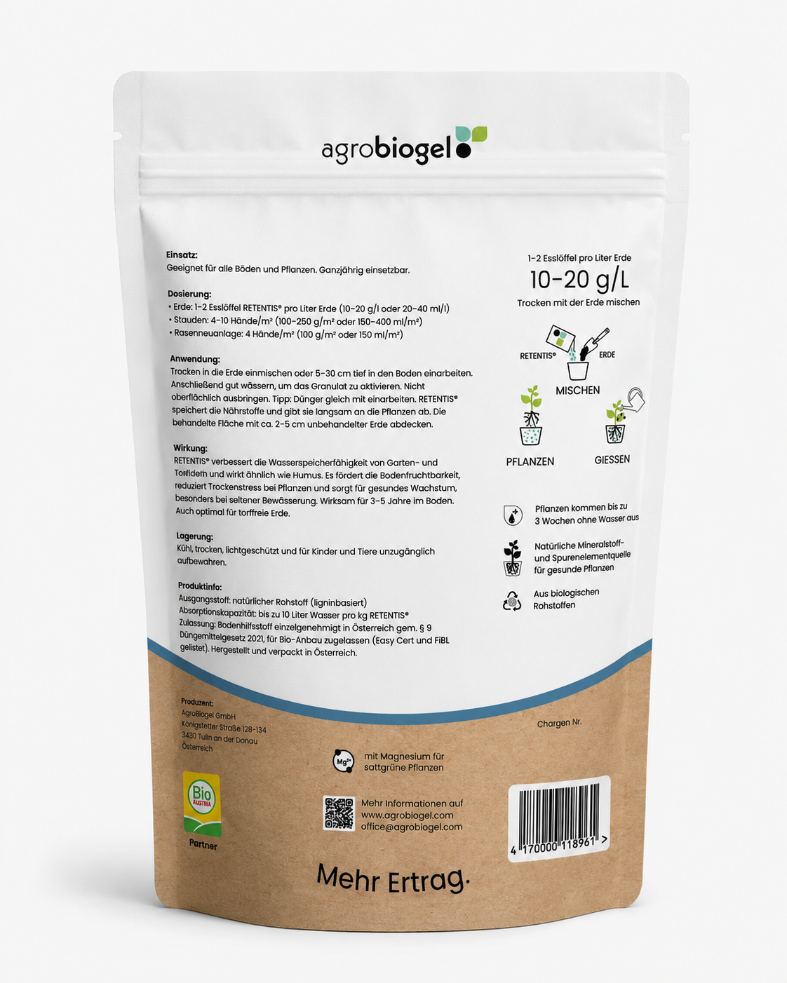 RETENTIS® 750g - Agrobiogel