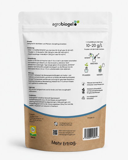 RETENTIS® 750g - Agrobiogel